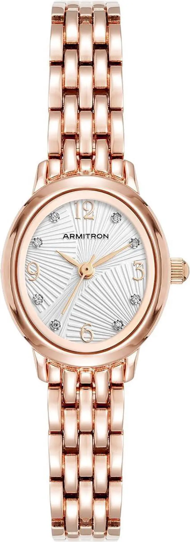 Main image of Armitron Genuine Crystal Accented Bracelet Ladies Watch
