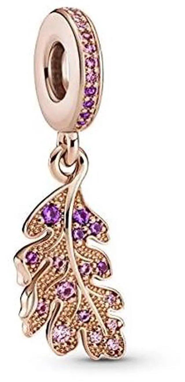 Alt view image 2 of 3 - Pandora Oak Leaf Dangle Charm
