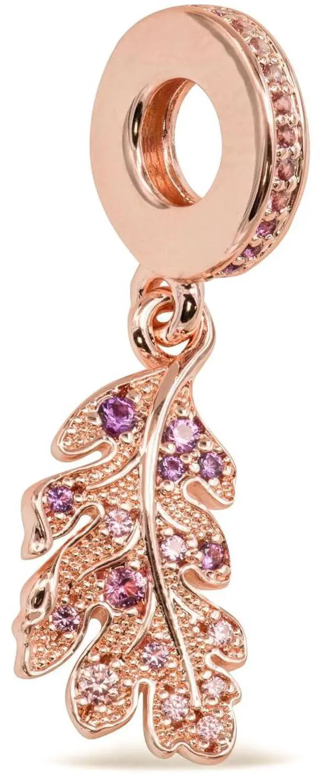 Alt view image 3 of 3 - Pandora Oak Leaf Dangle Charm