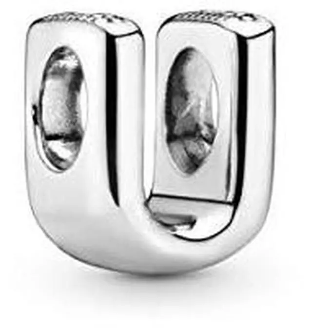 Alt view image 2 of 3 - PANDORA Letter U Alphabet Charm