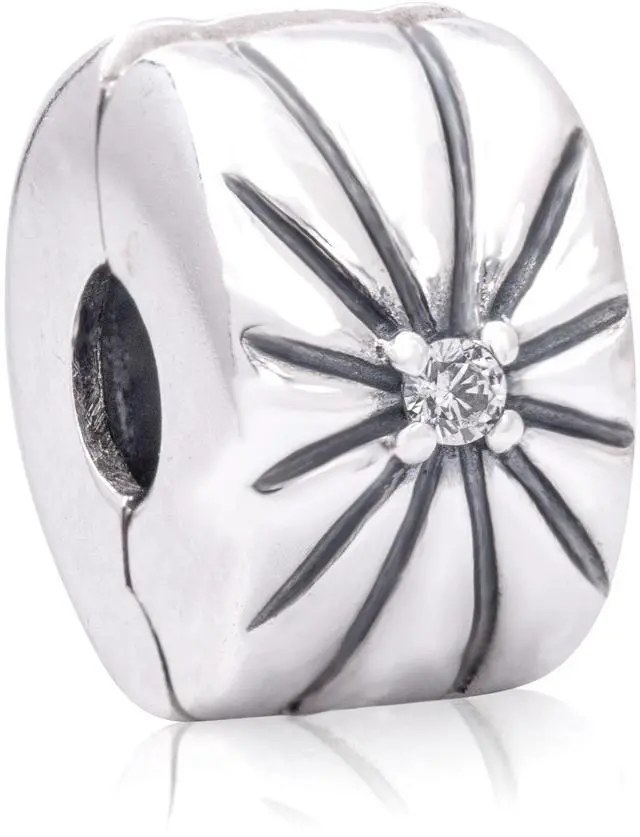 Main image of Pandora Sparkling Sunburst Clip Charm