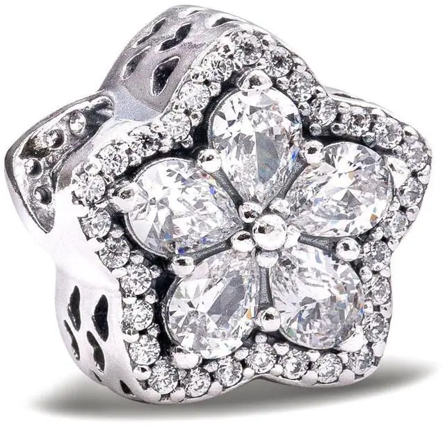 Alt view image 3 of 3 - PANDORA Sparkling Snowflake Pave Charm