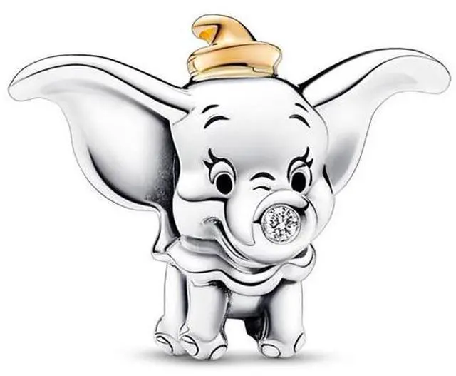 Main image of Pandora Disney 100th Anniversary Dumbo Lab-grown Diamond Charm