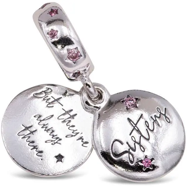 Alt view image 3 of 3 - PANDORA Forever Sisters Charm -