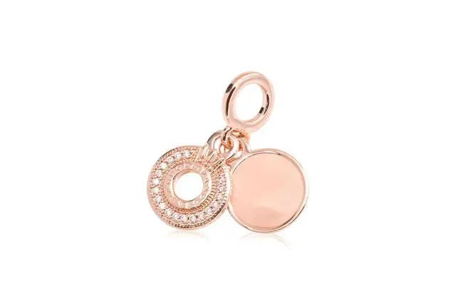 Alt view image 3 of 3 - PANDORA Sparkling Pave Crown O Dangle Charm