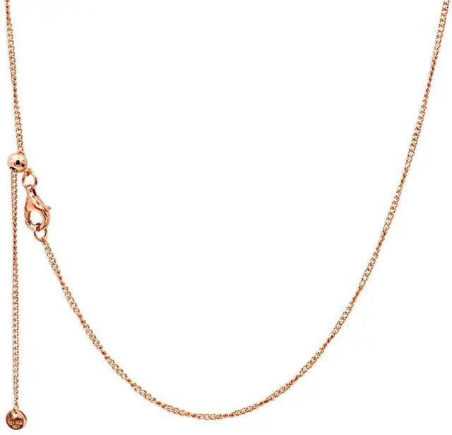 Alt view image 3 of 3 - PANDORA Rose Necklace With Sliding Clasp -