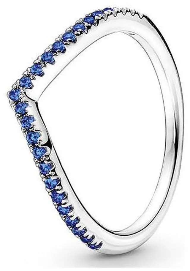 Main image of Pandora Timeless Wish Sparkling Blue Ring