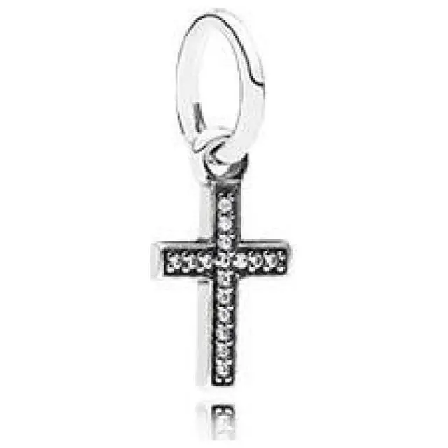 Alt view image 3 of 3 - Pandora Sparkling Cross Dangle Charm