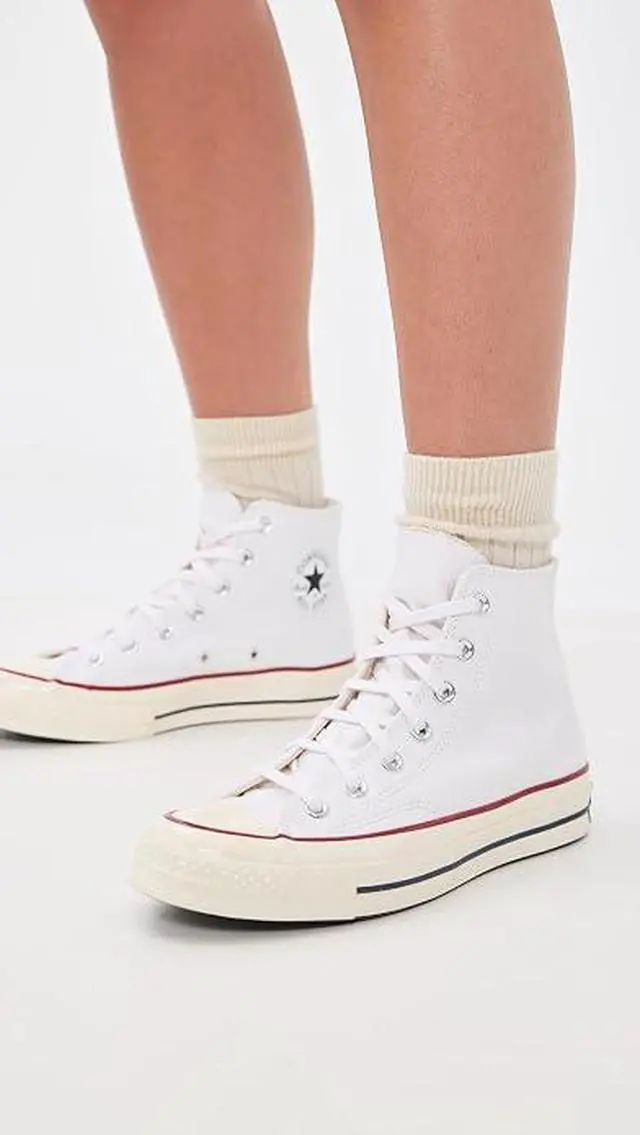 Alt view image 2 of 3 - Converse Unisex Chuck 70 Canvas Hightop Shoes - Optical White