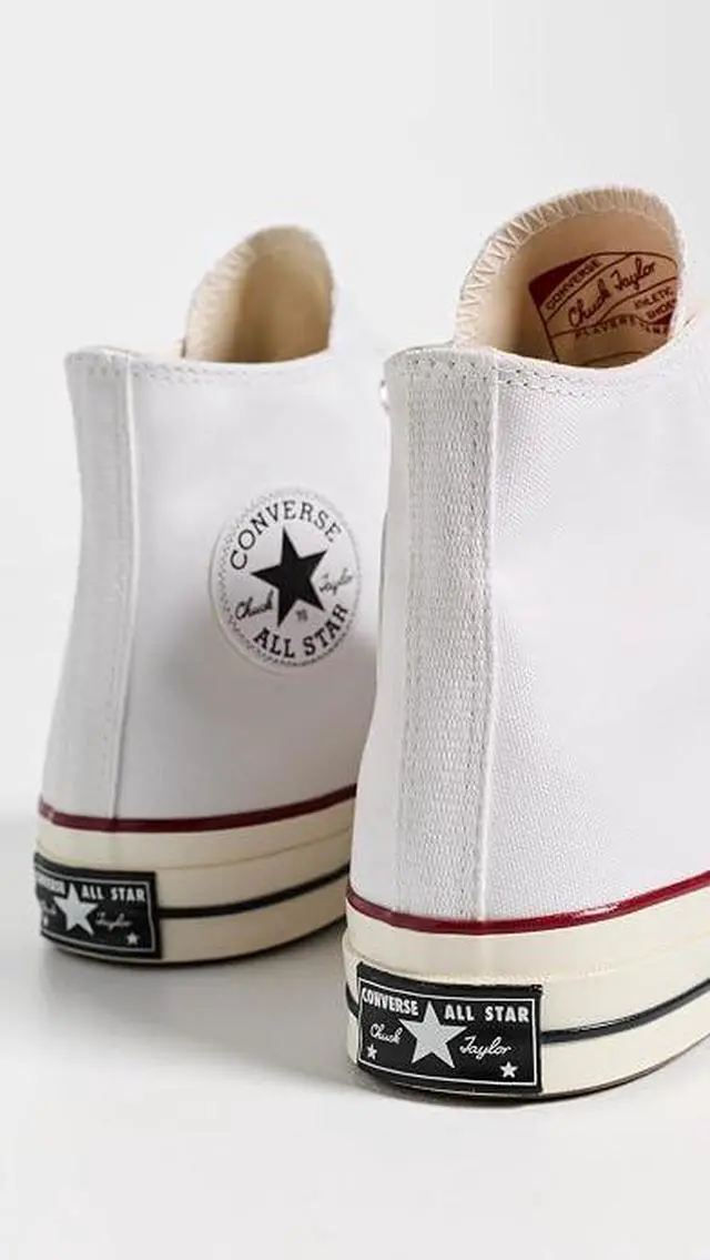 Alt view image 3 of 3 - Converse Unisex Chuck 70 Canvas Hightop Shoes - Optical White