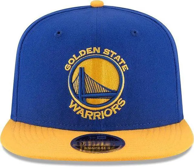 Alt view image 2 of 3 - New Era 9Fifty Golden State Warriors NBA Snapback Cap - Blue