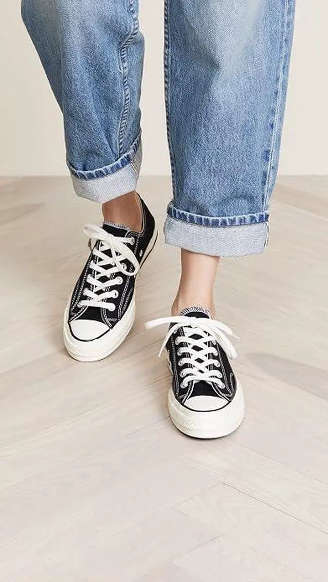 Alt view image 5 of 6 - Converse All Star '70s Unisex Sneakers, Black, 9 US Women/7 US Men