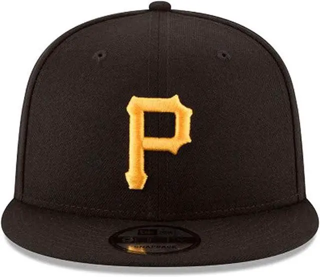 Alt view image 2 of 3 - New Era 9Fifty Pittsburgh Pirates Snapback Hat - Black