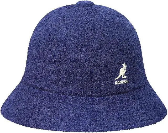 Alt view image 3 of 3 - Kangol Bucket Bermuda Unisex Hat - Navy