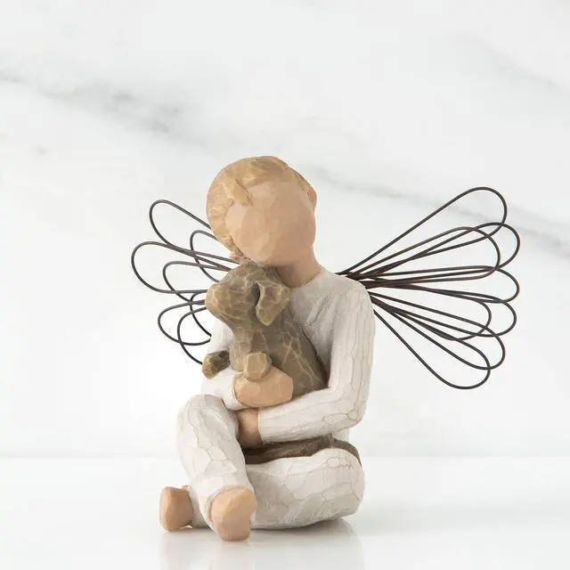 Alt view image 2 of 3 - Willow Tree Angel of Comfort Sculpted Hand-Painted Figure