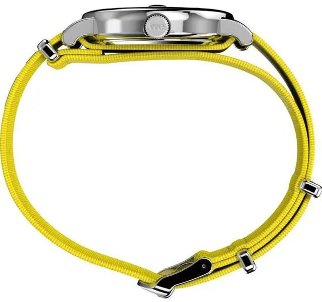 Alt view image 2 of 3 - Timex Weekender 40mm Yellow Nylon Strap Unisex Watch
