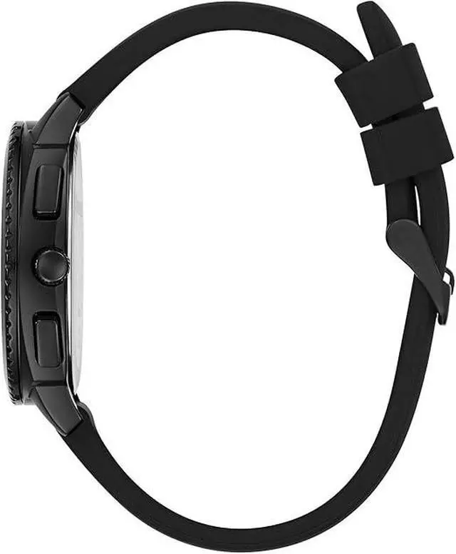 Alt view image 2 of 3 - Caravelle by Bulova Sport Chronograph Black Silicone Mens Watch