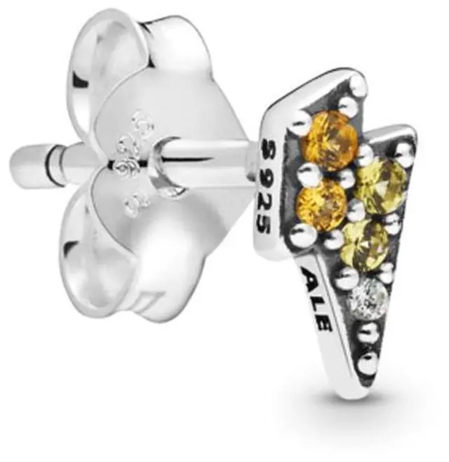 Main image of Pandora Lightning bolt sterling silver stud earring