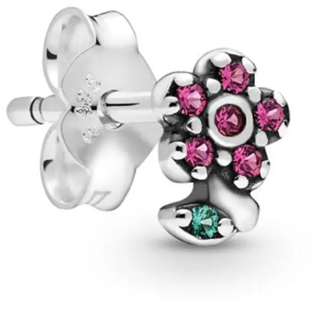 Main image of Pandora My Pretty Flower Single Micro-Stud Earring