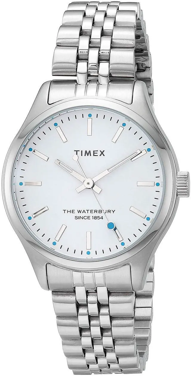 Main image of Timex Waterbury 34mm Silver-tone Ladies Watch