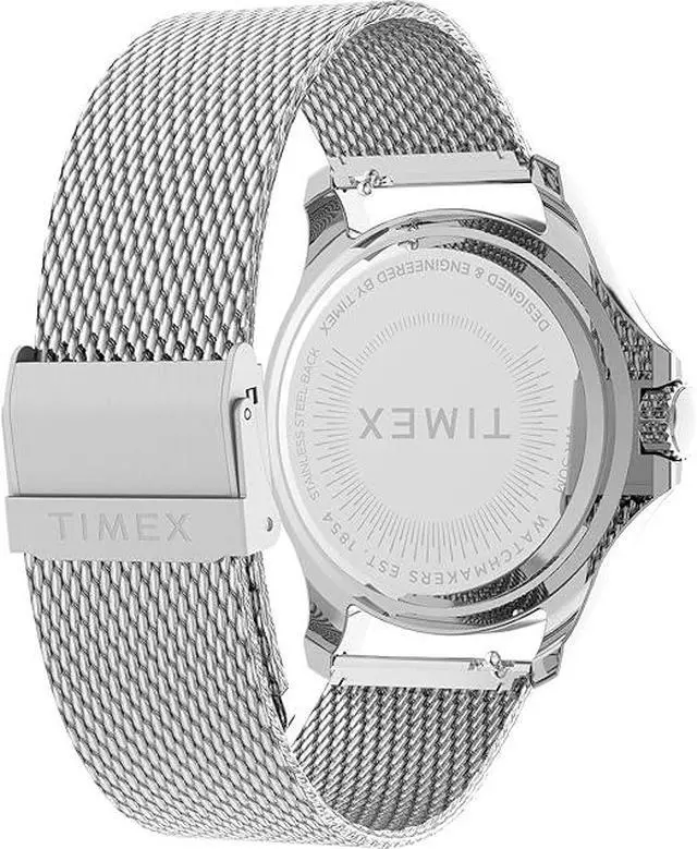 Alt view image 3 of 3 - Timex Kaia 38mm Stainless Steel Mesh Crystal Ladies Watch TWH6Z5910