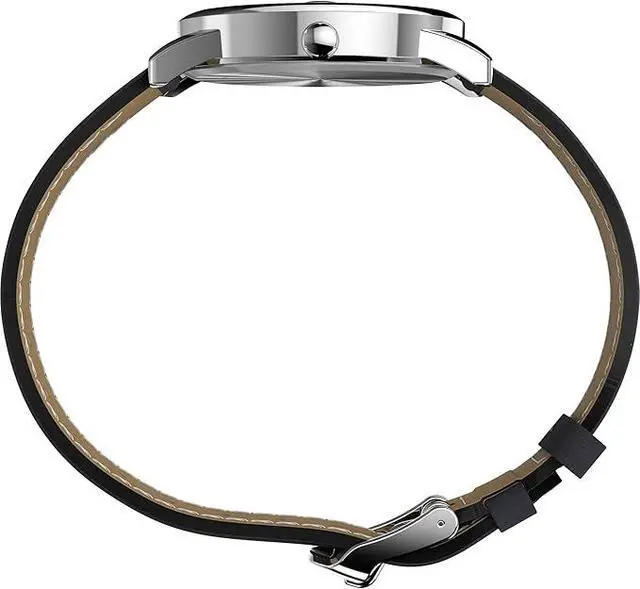 Alt view image 2 of 3 - Timex Easy Reader 35mm Leather Unisex Watch