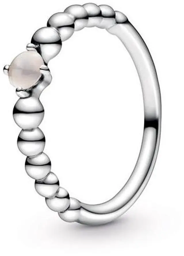 Main image of Pandora Misty Rose Beaded Ring