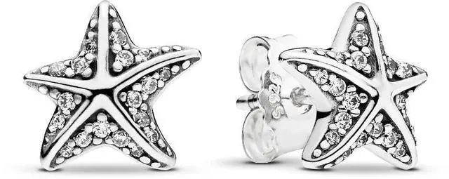 Main image of Pandora Tropical Starfish Stud Earrings -