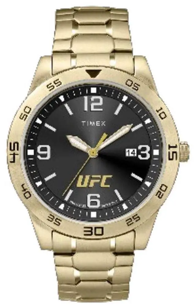 Main image of Timex x UFC Legend Date 42mm Stainless Steel Mens Watch
