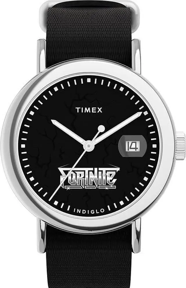 Main image of Timex X Fortnite Weekender Quartz Black Dial Unisex Watch