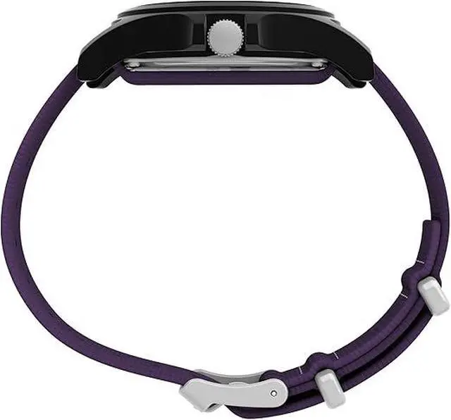 Alt view image 2 of 3 - Timex X Fortnite Acadia Quartz Purple Dial Mens Watch