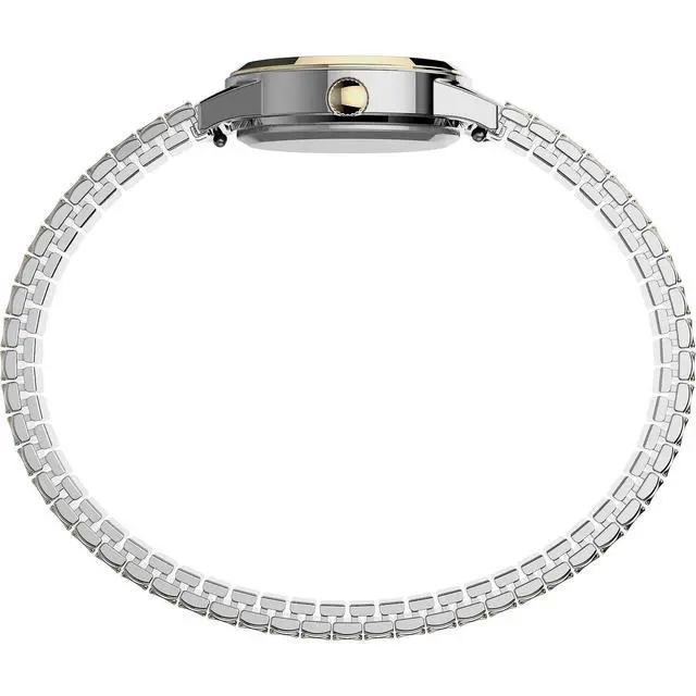 Alt view image 2 of 2 - Timex Main Street Expansion Band & Leather Strap Ladies Watch Box Set
