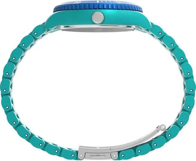 Alt view image 3 of 3 - Timex Legacy tide 37mm Recycled Plastic Green Unisex Watch