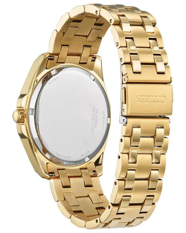 Alt view image 3 of 3 - Citizen Eco-Drive Peyten Gold-Tone Mens Watch