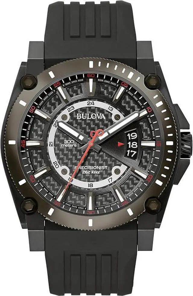 Main image of Bulova Icon High Performance Quartz Black Dial Mens
