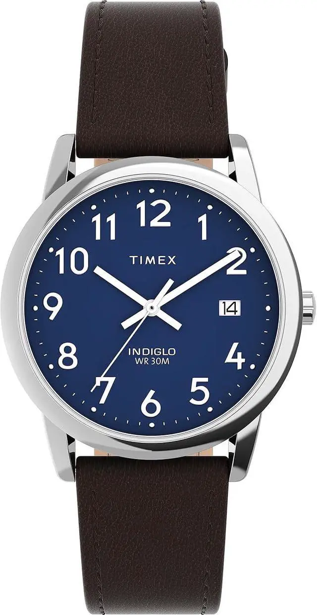Main image of Timex Easy Reader 35mm Leather Unisex Watch