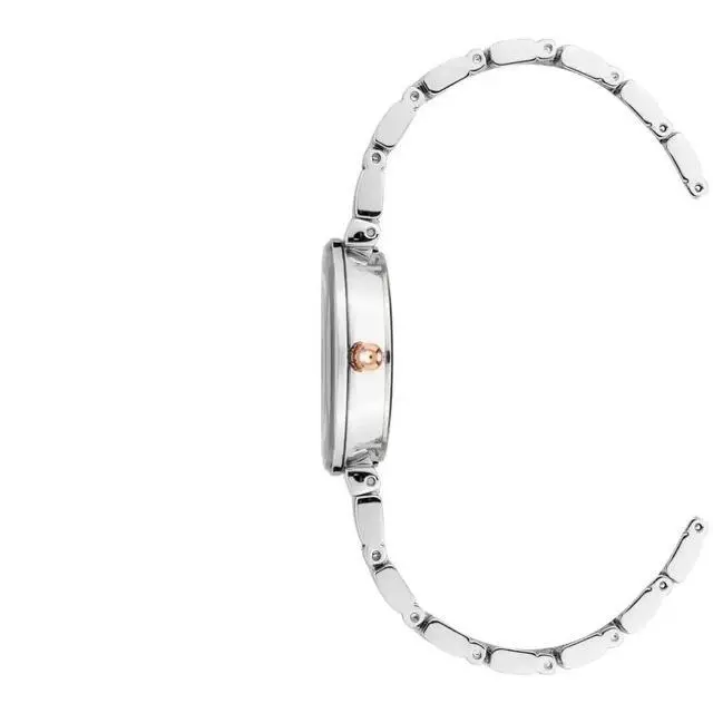 Alt view image 2 of 3 - Anne Klein Rose Gold-Tone Cable Band with Pink Mother-of-Pearl Ladies Watch AK-2435PMRT