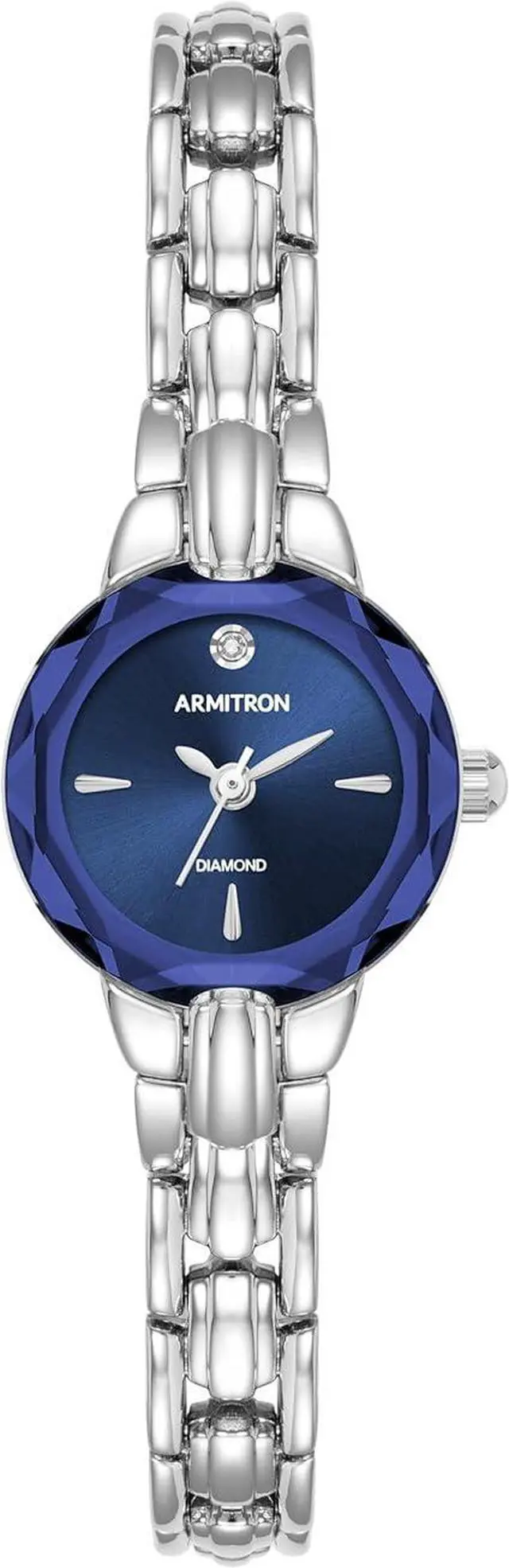 Main image of Armitron Sapphire Blue Diamond Dial Ladies Watch