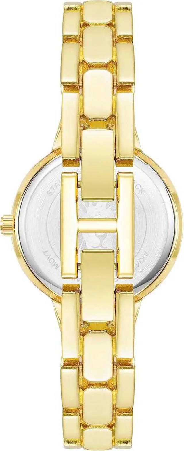 Alt view image 3 of 3 - Anne Klein Petite Gold-Tone Diamond Dial Champagne Sunray Ladies Watch AK-4190CHGB