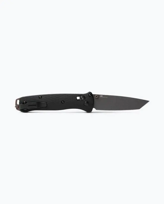 Alt view image 3 of 3 - Benchmade Bailout AXIS Lock Knife Black Aluminum (3.4" Gray)
