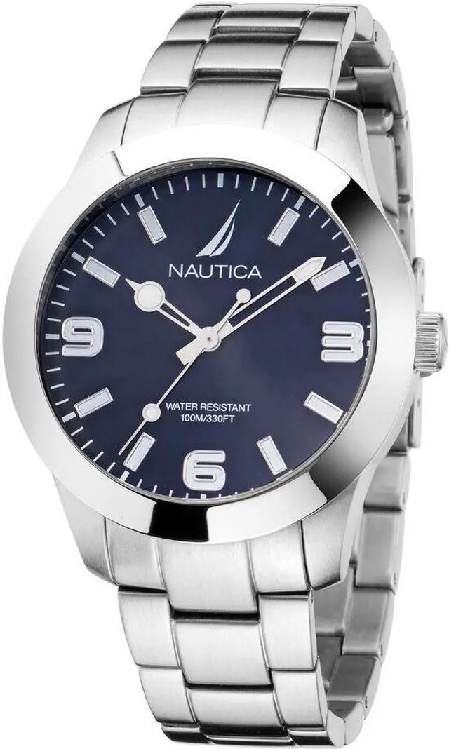 Main image of Nautica Pacific Beach Stainless Steel Mens Watch