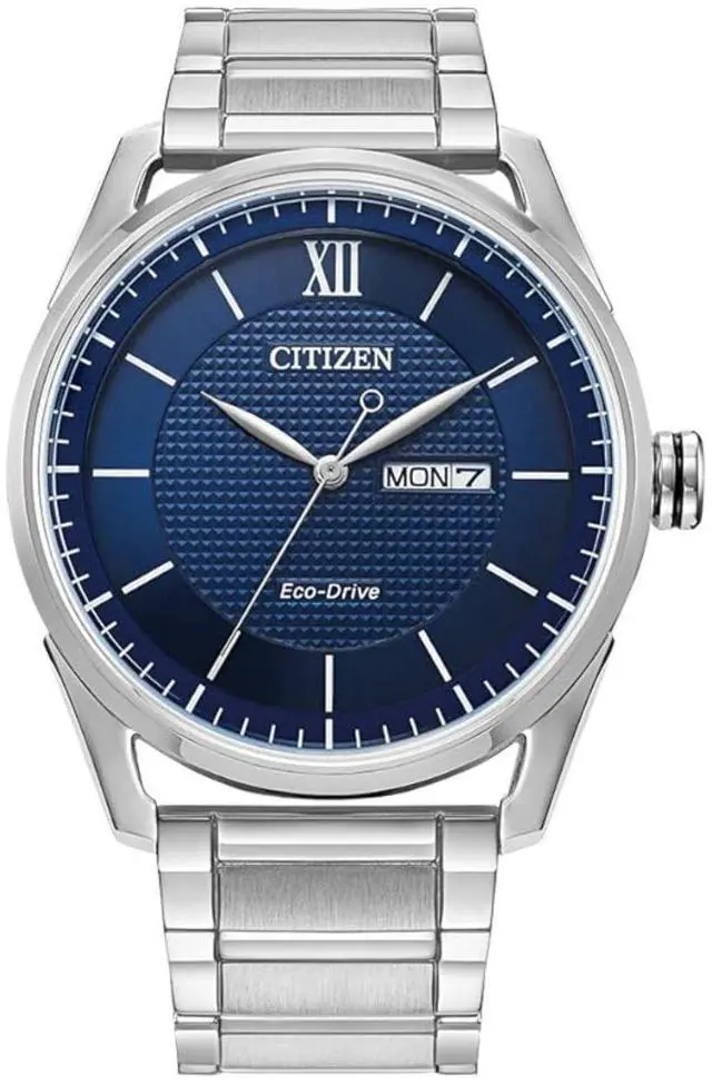 Alt view image 5 of 5 - Citizen Eco-Drive Classic Men's Watch, Stainless Steel AW0081-54L