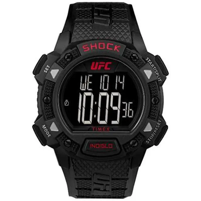 Alt view image 2 of 3 - TIMEX UFC Core Shock Digital 45mm Resin Mens Watch