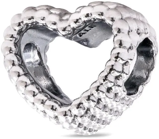 Main image of PANDORA Beaded Open Heart Charm