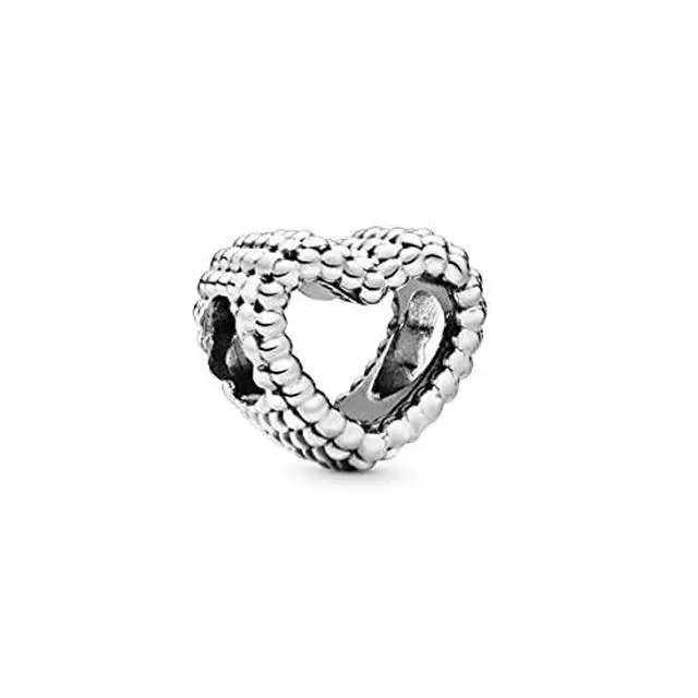 Alt view image 2 of 3 - PANDORA Beaded Open Heart Charm