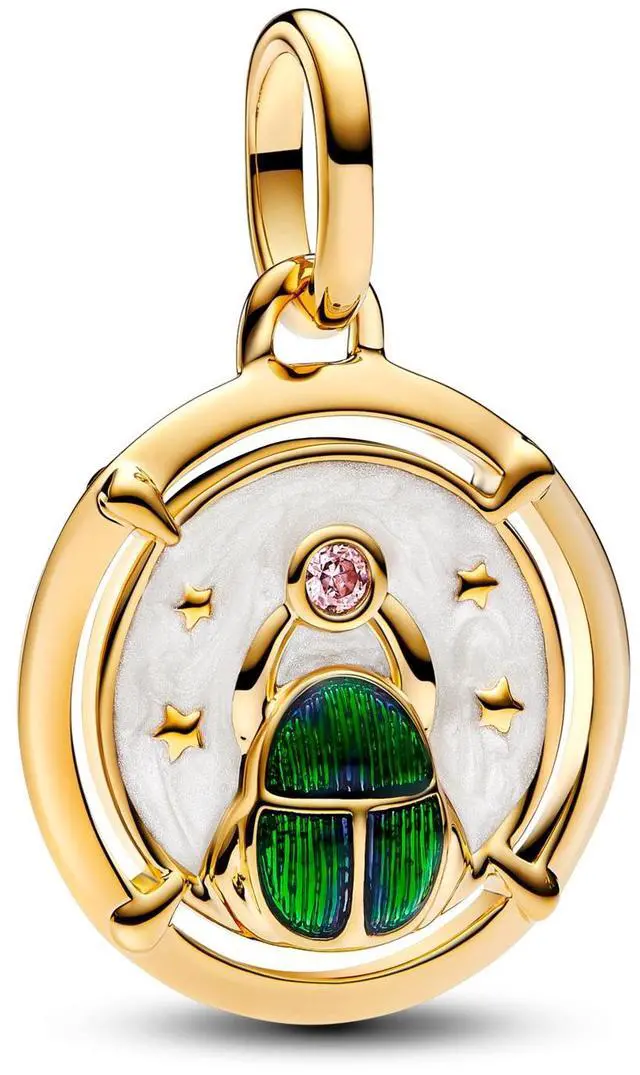 Main image of Pandora ME Scarab Beetle Medallion Charm