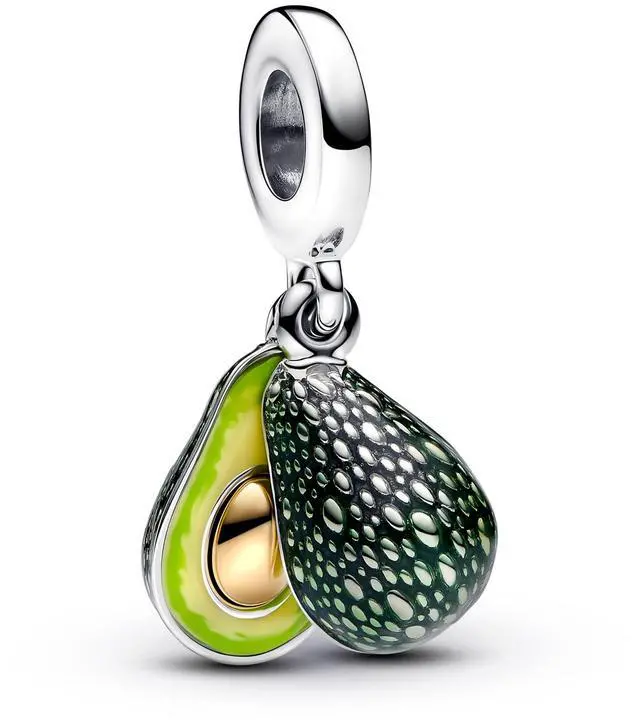 Main image of Pandora Moments Avocado Double Dangle Charm