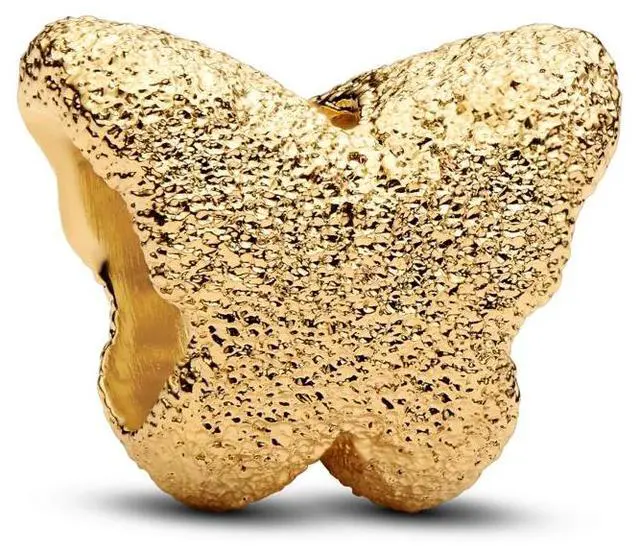 Main image of Pandora Textured Butterfly Mini Charm