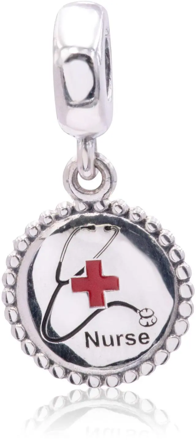 Main image of Pandora Nurse Dangle Charm - Mixed Enamel -