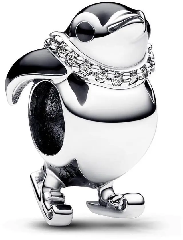 Main image of Pandora Skiing Penguin Charm